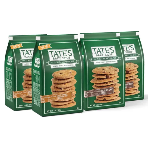 Vista 13 de Tate's Bake Shop Galletas crujientes de mantequilla, 7 onzas (paquete de 2)
