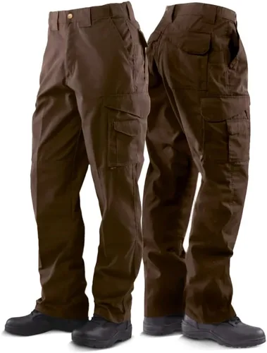 Vista 15 de Tru-Spec Pantalones tácticos originales 24-7 para hombre, pantalones de trabajo CCW Cargo resistentes al agua con estructura robusta y aberturas