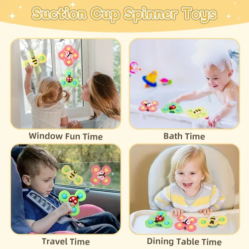 Vista 3 de Juguetes para bebés de 6 a 12 meses, juguetes Montessori 6 en 1 para niños pequeños de 1 a 3 años, juguete sensorial de cuerda sensorial para bebés