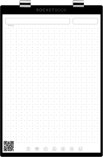 Vista 15 de Rocketbook Orbit - Paquete de páginas ejecutivas - Bloc de notas legal reutilizable inteligente - Gráfico.