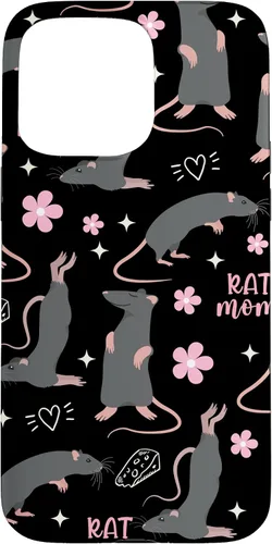 Vista 30 de Funda para iPhone 13 Pro Max Rat Mom Cute Rat Owner Keeper Pet Lover