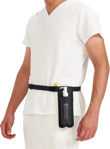 Vista 2 de Master Massage Funda de aceite de masaje para una sola botella, ajustable y resistente al calor, kit de bolsa de funda individual para botella