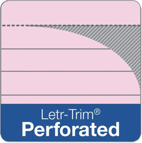 Vista 16 de Tops Prism Plus - Bloc legal de 5 x 8 pulgadas, perforado, gris, regla estrecha, 50 hojas por bloc de escritura, paquete de 12 (63060)