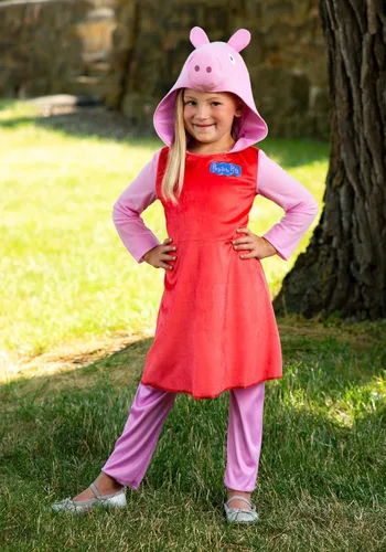 Vista 2 de Peppa Pig - Disfraz de manga larga para niñas
