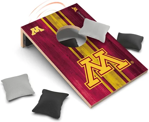 Vista 15 de SOAR Juego de Cornhole de mesa NCAA y altavoz Bluetooth