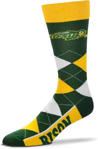 Vista 23 de FBF NCAA - Calcetines unisex para adultos, diseño de rombos