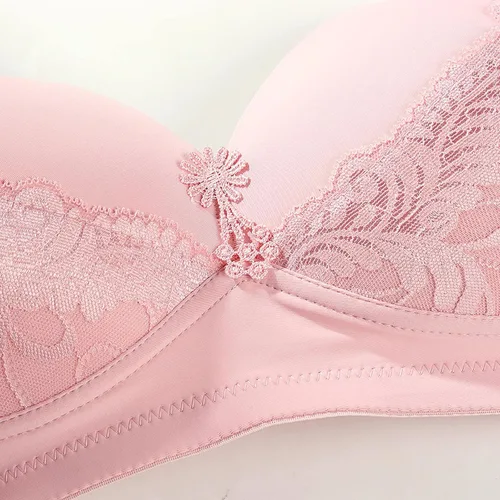 Vista 2 de Pass Back Desings Best Prime Deal Secret Sport Clothing Pink Top Womens Lace Halter Bras for Women 36 B Cup Bras for W