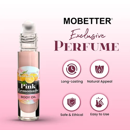 Vista 3 de MOBETTER FRAGRANCE OILS - Aceite corporal de perfume, fragancia Pink Lemonade