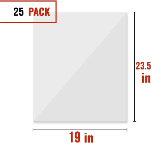 Vista 4 de BirdBags - Bolsas de pavo, 19 x 23.5 pulgadas, paquete de 25 unidades, plástico transparente, almacenamiento de alimentos, congelador, horno, pan