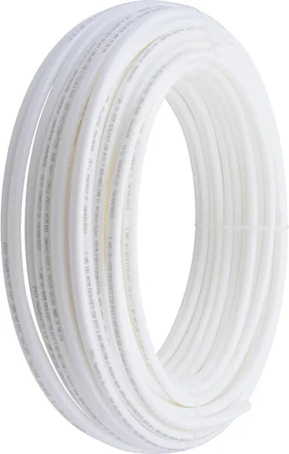 Vista 13 de SharkBite - Tubo de agua flexible PEX-B blanco de 1/2 pulgada x 1.5 metros, hecho en los Estados Unidos, paquete de 10, para fontanería, U860W5