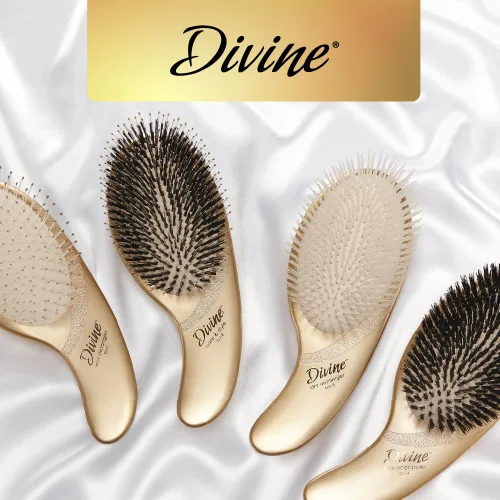 Vista 5 de Olivia Garden Divine Revolutionary - Cepillo para el cabello con diseño ergonómico