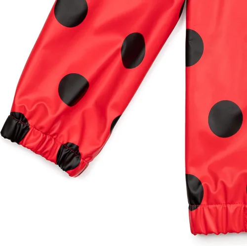 Vista 5 de Miraculous Chaqueta impermeable con capucha para cosplay con cremallera