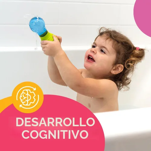 Vista 5 de Mobi Skwooshlz Bombillas Exprimibles de Agua - Juguetes de Baño de Silicona para Bebés, Juguetes de Bañera para Bebés para Niños Pequeños, Sin Látex
