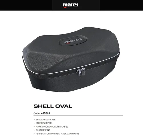 Vista 2 de Mares Contenedor de almacenamiento redondo Shell Oval Shell