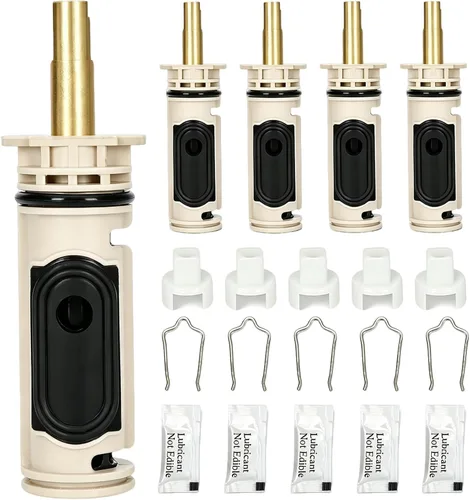 Vista 10 de Shower Cartridge Kit Replacement for Moen 1222/1222B Cartridge 1222 Cartridge with Remove Tool & Adapter Kit
