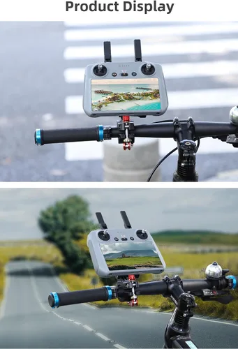 Vista 7 de BTG DJI RC 2 Soporte de control remoto en bicicleta Soporte de montaje para bicicleta DJI Mavic 4 Pro/Flip/Mavic Air 3S/Mini 4 Pro Compatible