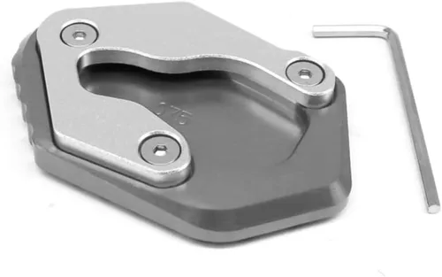 Vista 2 de AL-mart Soporte de motocicleta para soporte lateral de placa ampliada para Ya-maha XMAX 300/XMAX250 2017-2020