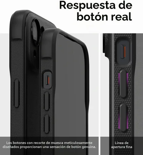 Vista 9 de Ringke Onyx - Funda para iPhone 15 Case, [Se Siente Bien en la Mano] resistente al aceite y a la suciedad, cubiertas individuales para lentes
