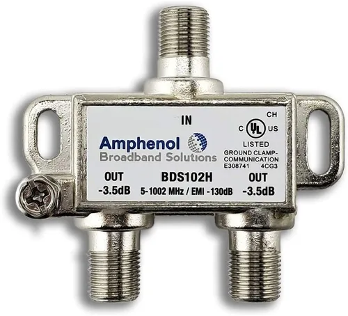 Vista 2 de Cable coaxial de alto rendimiento digital HD de 2 vías de 1 GHz (BDS102H) paquete de 2