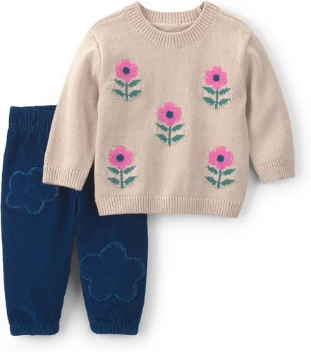 Vista 12 de Carter's Conjunto de pantalón de 2 piezas para niña Flor rosa