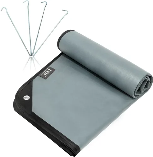 Vista 10 de LYN Manta de emergencia resistente, equipo de supervivencia, impermeable, aislada, lona de emergencia para camping, senderismo, bushcraft