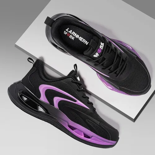 Vista 2 de LARNMERN Wide Steel Toe Shoes for Women Work Safety Sneakers Lightweight Comfortable Breathable Tennis Shoe Indestructible Boots