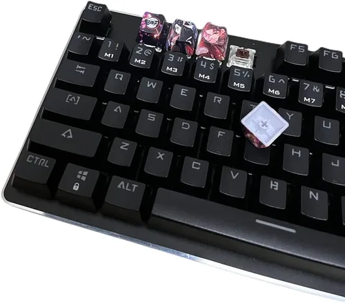 Vista 2 de Teclado Esc de repuesto Demon Slayer para teclado mecánico 4 Key Demon Slayer