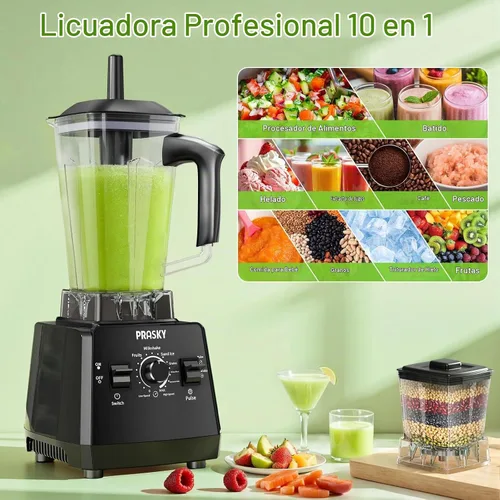 Vista 5 de Blender Smoothie & Grinder, 1000/2400W 25K RPM, 68oz, BPA-Free, Kitchen