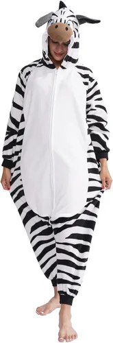 Vista 3 de Adult Onesie Pajamas Cosplay Costume Animal Plush Homewear Sleepwear Jumpsuit for Men Women Girls Boys Teens