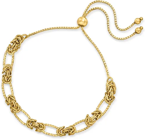 Vista 3 de Pulsera de Bolo bizantino modificada en oro amarillo de 10 quilates Canaria Oro no conocido