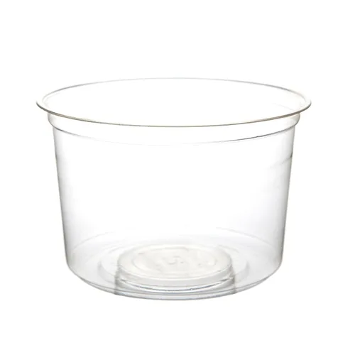Vista 8 de Eco-Products - Tapas redondas transparentes compostables de 5 onzas, caja de 2000, preparación de comidas de plástico PLA hecha de ácido poliláctico