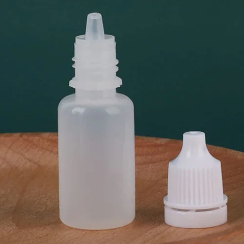 Vista 7 de Othmro Botellas cuentagotas de plástico de ojo de laboratorio de polietileno de 0.2 onzas, 10 piezas, gotero líquido exprimible de 0.2 fl oz boca