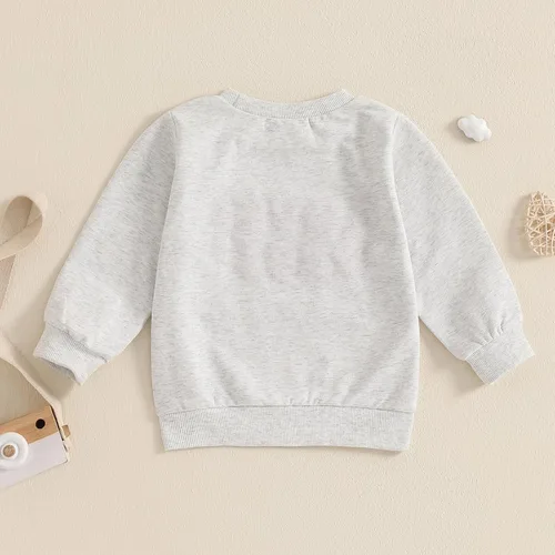 Vista 86 de Sudadera con cuello redondo para el día de San Valentín para bebé, niña, niño, para el día de San Valentín