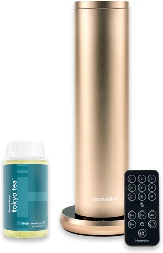 Vista 9 de Homedics SereneScent Difusor de fragancia para el hogar sin agua, uso con aceite Homedics SereneScent (se vende por separado), tecnología patentada