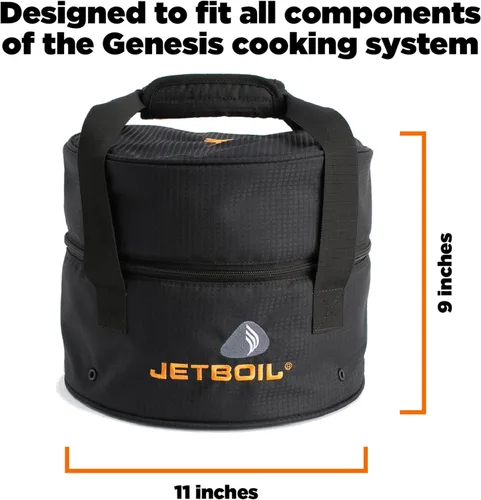 Vista 2 de Jetboil Genesis Basecamp - Bolsa de almacenamiento para sistema de cocina y estufa de camping