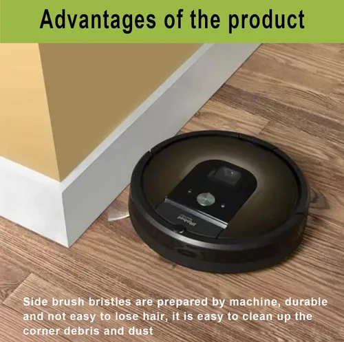 Vista 6 de Paquete de 6 cepillos de repuesto para iRobot Roomba i & j & e y Roomba Combo i & j Series i & j, accesorios de vacío para 6 piezas para Roomba I/J/E