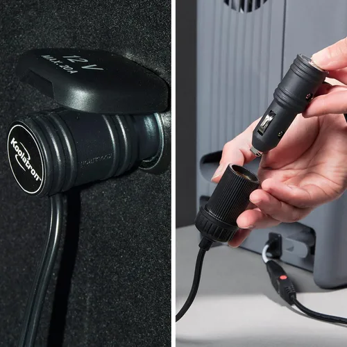 Vista 6 de Koolatron Adaptador de corriente de 110 V CA a 12 V CC con disyuntor, convertidor de alimentación de CA a CC, fuente de alimentación de 12 V 5 A