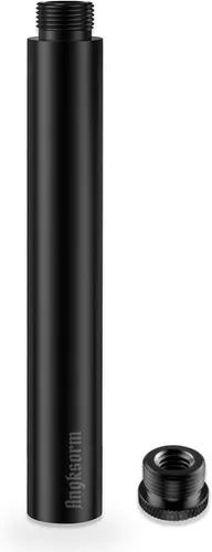 Vista 8 de Tubos/varillas de extensión de soporte de micrófono de 3 pulgadas, rosca universal de 5/8-27", se adapta a la mayoría de los brazos de micrófono