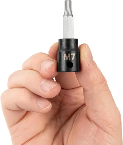 Vista 16 de TEKTON Zócalo de impacto de 3/8 pulgadas x M4 Triple Square Bit SIB18204