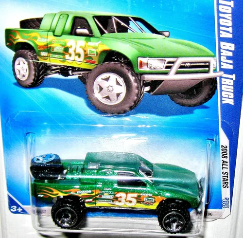 Vista 3 de Hot Wheels 2008-31 TOYOTA BAJA TRUCK Escala 1:64