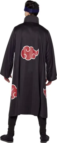 Vista 2 de InSpirit Designs Disfraz de Naruto Akatsuki para adultos, multicolor, talla S