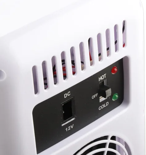 Vista 5 de Refrigerador solar de 50W con panel solar, DC18V Enfriador de refrigerador accionado solar con caja de batería para acampar