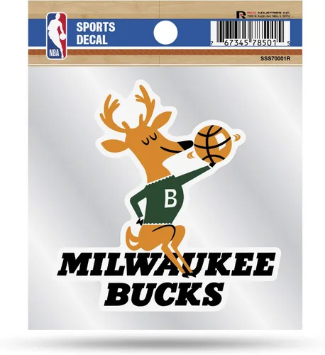 Vista 16 de Rico Industries NBA unisex-adult NBA Retro 4x4 Decal