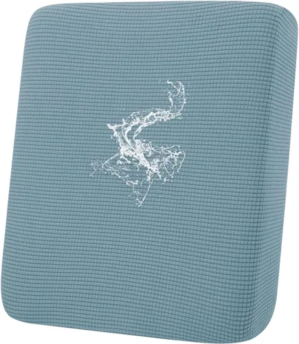 Vista 73 de Fundas impermeables para sofá seccional, fundas de cojín antideslizantes para sofá Ajuste seccional en forma de L, tela jacquard elástica, parte
