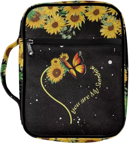 Vista 38 de Funda para la Biblia de Béisbol con Impresión de Agua y Fuego para Niños, Fundas Ligeras para la Biblia, Bolso de Mano para Estudio de la Biblia