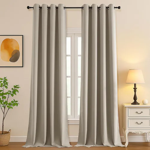 Vista 74 de Simplebrand Juego de 2 paneles de cenefa aguamarina para ventana de cocina de 14 pulgadas de largo, cortinas de oscurecimiento de habitación
