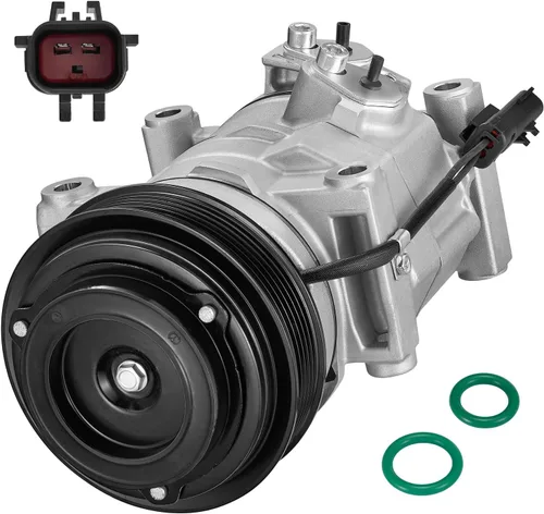 Vista 12 de BDFHYK 58553 Compresor de aire acondicionado con embrague compatible con Dodge 1994 1995 Dakota Ram 1500 2500 3500, reemplaza 2004359, 271300, 4359