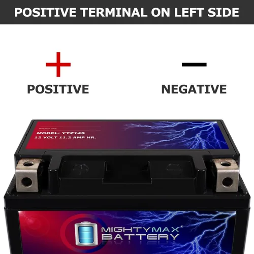 Vista 3 de Mighty Max Battery Batería de 12V 11.2Ah para BMW 1200 R1200 GS Adventure 2014-2016