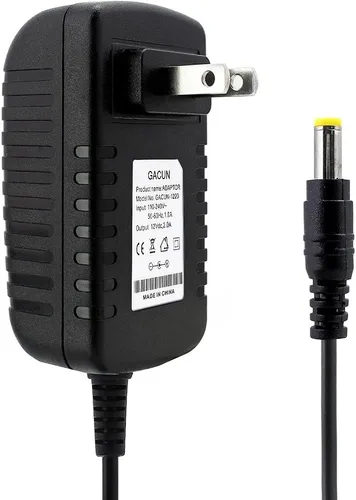 Vista 9 de 5V 1A Cable de alimentación con 8pcs DC Connector Universal 5W Power Adapter Wall Charger Plug, AC 100-240V to DC 5V 1A 800mA 500mA, 5.5 * 2.5mm