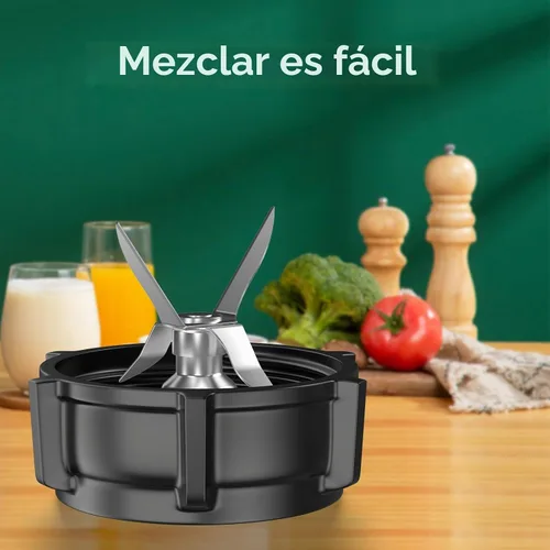 Vista 5 de Piezas de repuesto para cuchilla de licuadora Oster compatibles con licuadora Oster con tapa base de tarro de plástico ABS y 2 juntas de sello